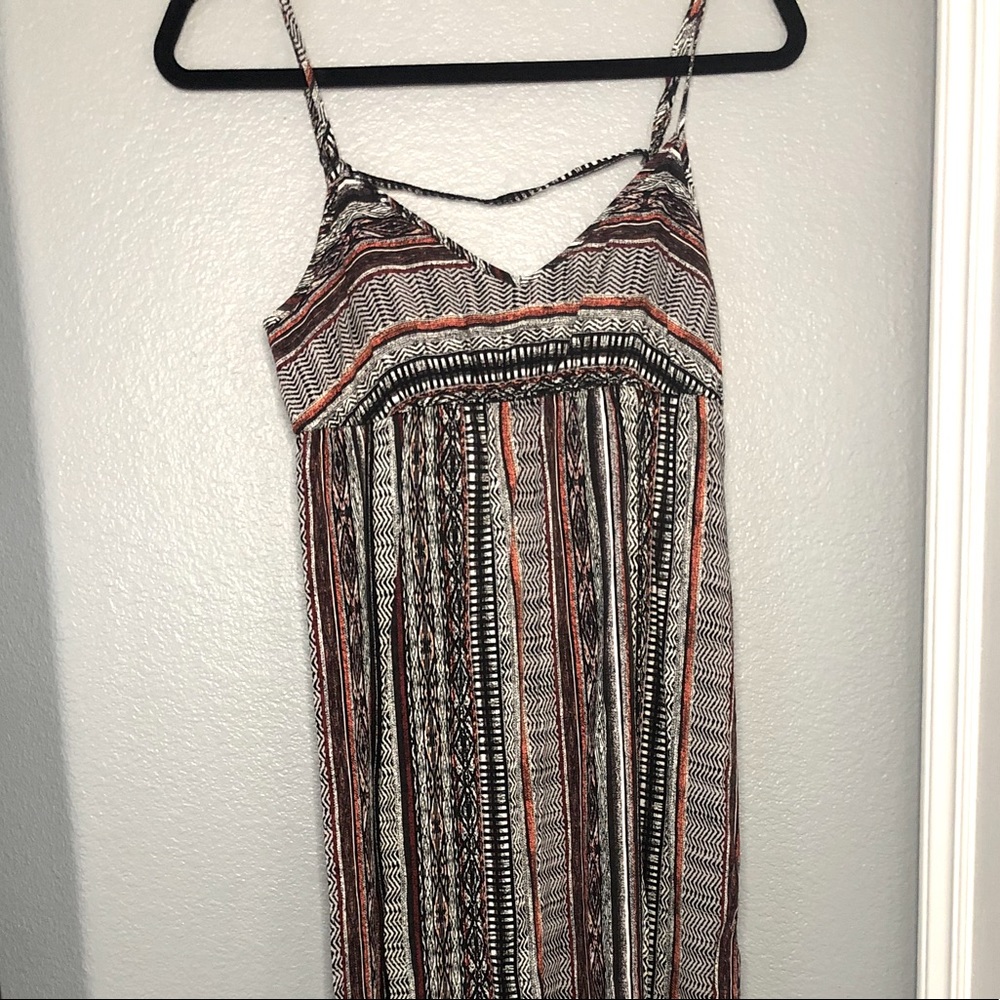 Patterned Maxi Dress